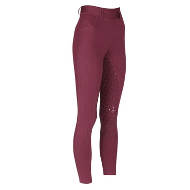 Shires Black Cherry Aubrion Albany Riding Tights - Young Rider| Online For Equine
