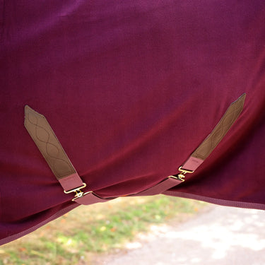 Shires Black Cherry Shires Deluxe Fleece Rug| Online For Equine