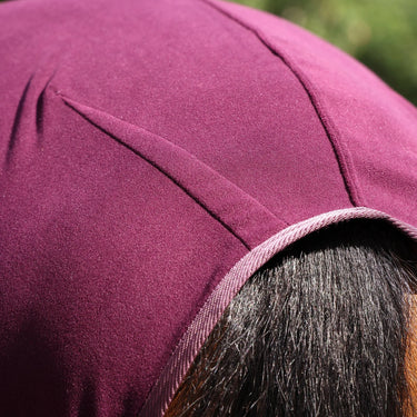 Shires Black Cherry Shires Deluxe Fleece Rug| Online For Equine