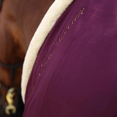 Shires Black Cherry Shires Deluxe Fleece Rug| Online For Equine