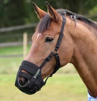 Shires Black FreeGraze AirFlow Grazing Muzzle| Online For Equine