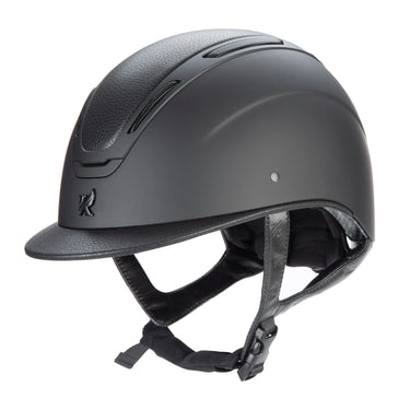 Shires Black Karben Amity Leather Riding Hat| Online For Equine