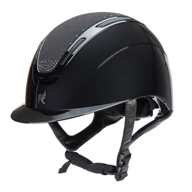 Shires Black Karben Amity SPKL Crystal Riding Hat| Online For Equine