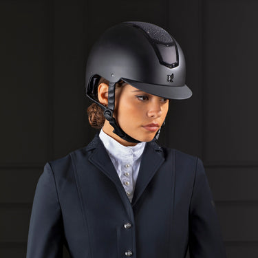 Shires Black Karben Stella Original Riding Hat - 59cm - 61cm| Online For Equine