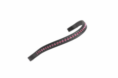 Shires Black / Pink Velociti GARA Large Diamante Browband| Online For Equine