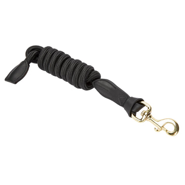 Shires Black Velociti Lusso Leather Lead Rope| Online For Equine