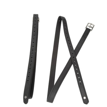 Shires Black Velociti Lusso Wrapped Stirrup Leathers| Online For Equine