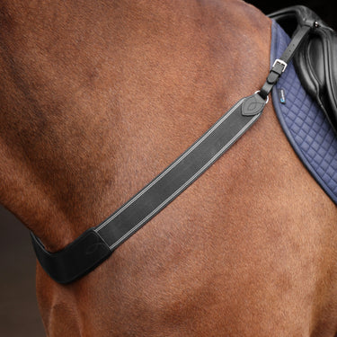 Shires Black Velociti Rapida Elastic Breastgirth| Online For Equine