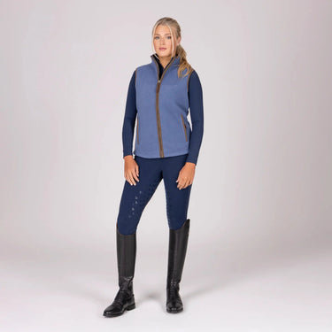 Shires Blue Aubrion Core Fleece Gilet| Online For Equine