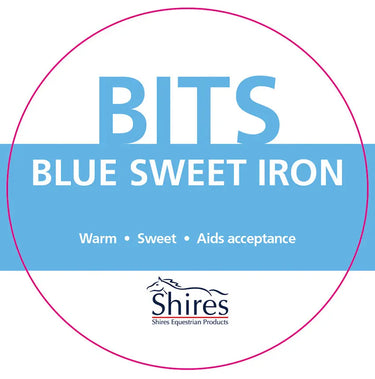 Buy Shires Blue Sweet Iron Two Ring Gag With Lozenge| Online for Equine