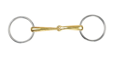 Buy Shires Brass Alloy Curved Loose Ring Snaffle| Online for Equine