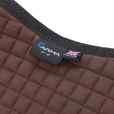 Shires Brown ARMA Deluxe Cotton Numnah| Online For Equine