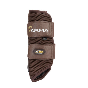 Shires Brown ARMA OXI-ZONE Brushing Boots| Online For Equine