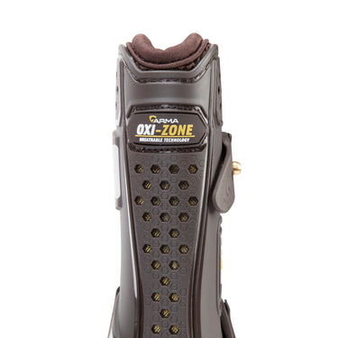 Shires Brown ARMA OXI-ZONE Tendon Boots| Online For Equine