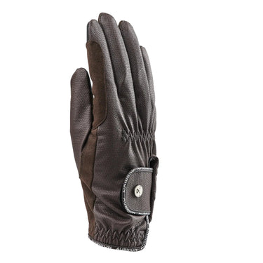 Shires Brown Aubrion Stadium FlexFit Riding Gloves| Online For Equine