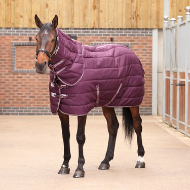 Shires Burgundy Tempest Original 300g Stable Rug & Neck Set| Online For Equine