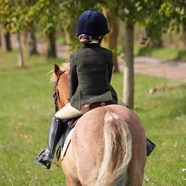 Shires Dark Green Check Aubrion Childs Saratoga Jacket| Online For Equine
