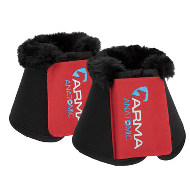Shires Deep red ARMA SupaFleece Neoprene Over Reach Boots| Online For Equine
