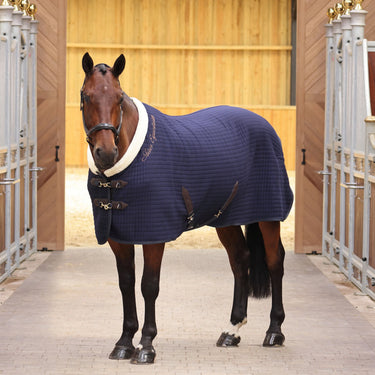 Shires Deluxe Navy Tech Cooler Rug| Online For Equine