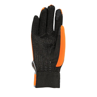 Buy the Shires EQUI-FLECTOR Orange Riding Gloves | Online for Equine