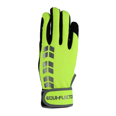 Shires EQUI-FLECTOR Yellow Riding Gloves| Online For Equine