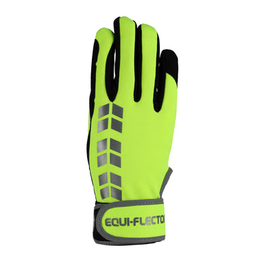 Shires EQUI-FLECTOR Yellow Riding Gloves| Online For Equine