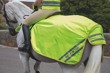 Shires Equi-Flector Yellow Waterproof Exercise Sheet| Online For Equine