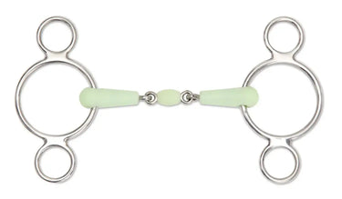 Buy the Shires Equikind Peanut Two Ring Gag | Online for Equine