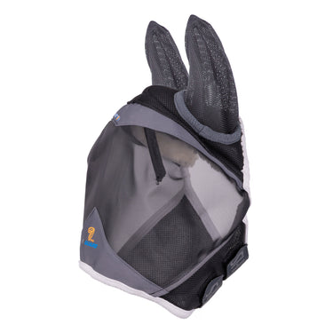 Shires FlyGuard Pro Air Motion Fly Mask with Ears Dark Grey| Online For Equine