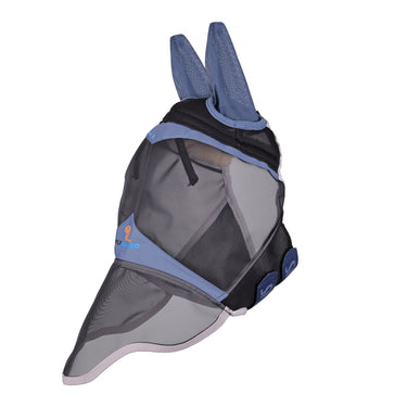 Shires FlyGuard Pro Air Motion Fly Mask with Ears & Nose Deep Airforce Blue| Online For Equine