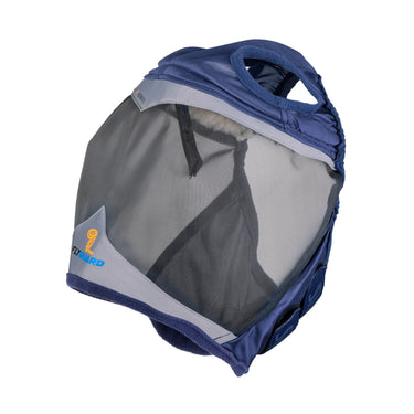 Shires FlyGuard Pro Fine Mesh Fly Mask with Ear Hole Navy| Online For Equine