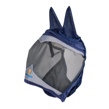 Shires FlyGuard Pro Fine Mesh Fly Mask with Ears Navy| Online For Equine
