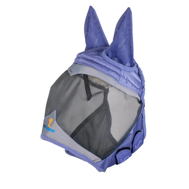 Shires FlyGuard Pro Fine Mesh Fly Mask with Ears Sky| Online For Equine