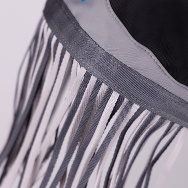 Shires FlyGuard Pro Fine Mesh Fly Mask with Ears & Nose Fringe Jet| Online For Equine