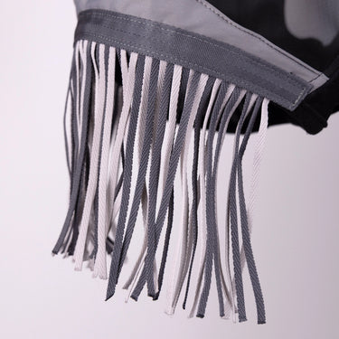 Shires FlyGuard Pro Fine Mesh Fly Mask with Ears & Nose Fringe Jet| Online For Equine
