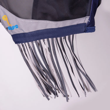 Shires FlyGuard Pro Fine Mesh Fly Mask with Ears & Nose Fringe Navy| Online For Equine