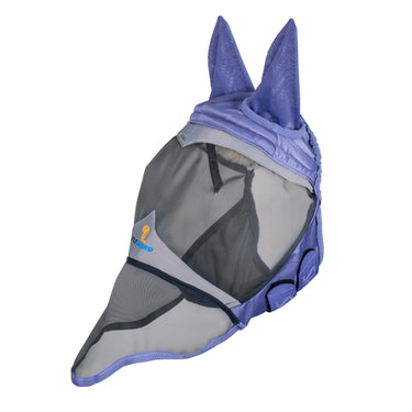 Shires FlyGuard Pro Fine Mesh Fly Mask with Ears & Nose Sky| Online For Equine