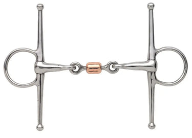 Shires Full Cheek Snaffle with Copper Peanut| Online For Equine