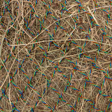 Shires Greedy Feeder Colour-Twist Net Green Twist| Online For Equine