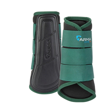 Shires Green ARMA Contour Pro Brushing Boots| Online For Equine