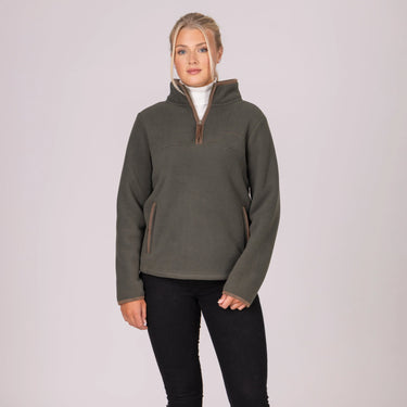 Shires Green Aubrion Core Half Zip Fleece| Online For Equine