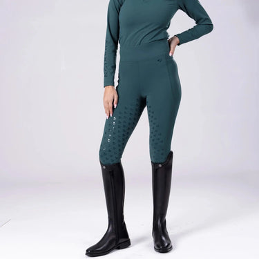Shires Green Aubrion Eltar Riding Tights| Online For Equine