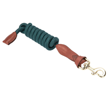 Shires Green Velociti Lusso Leather Lead Rope| Online For Equine