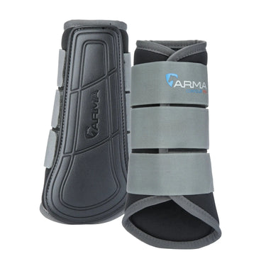 Shires Grey ARMA Contour Pro Brushing Boots| Online For Equine