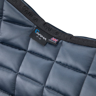 Shires Grey ARMA Eltar Satin Saddlecloth| Online For Equine