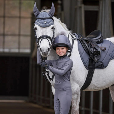 Shires Grey Aubrion Eltar Base Layer - Young Rider| Online For Equine