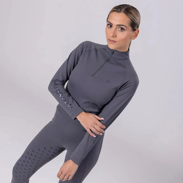 Shires Grey Aubrion Eltar Base Layer| Online For Equine