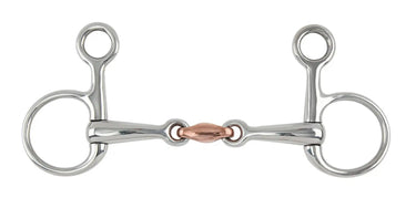 Buy Shires Hanging Cheek Snaffle With Copper Lozenge| Online for Equine