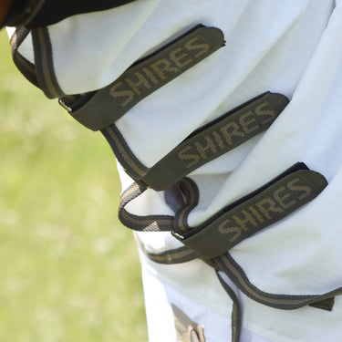 Shires Highlander Plus White Sun Shade Fly Combo Rug| Online For Equine