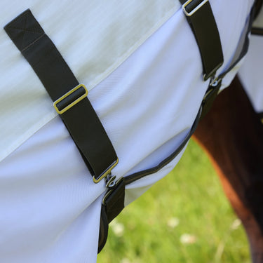 Shires Highlander Plus White Sun Shade Fly Combo Rug| Online For Equine